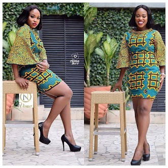 Just Want to Look Smart Then Rock This Cutes Ankara Short Gown Styles ...