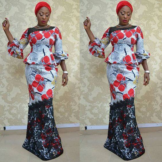 Gorgeous Ankara Skirt and Blouse Styles For Wedding Guest | Dezango