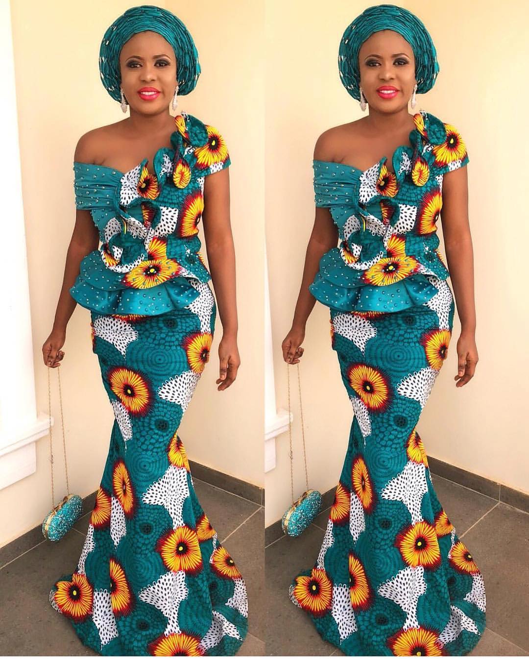 african long gown styles