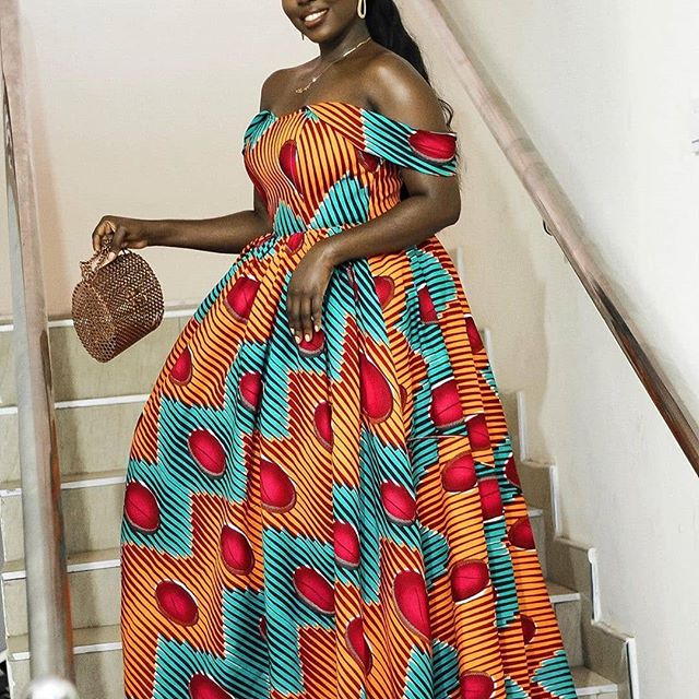 latest ankara long gown styles 2019 for ladies