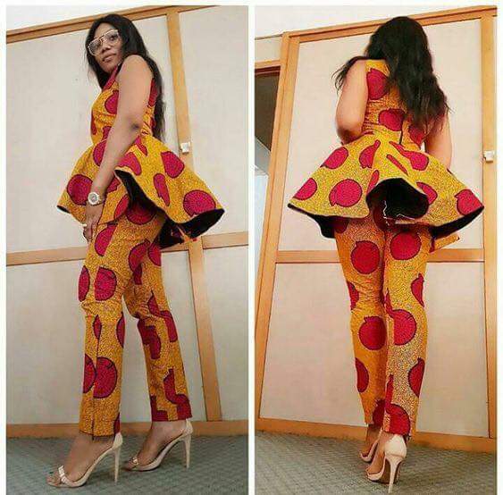 ankara trouser and top styles for ladies