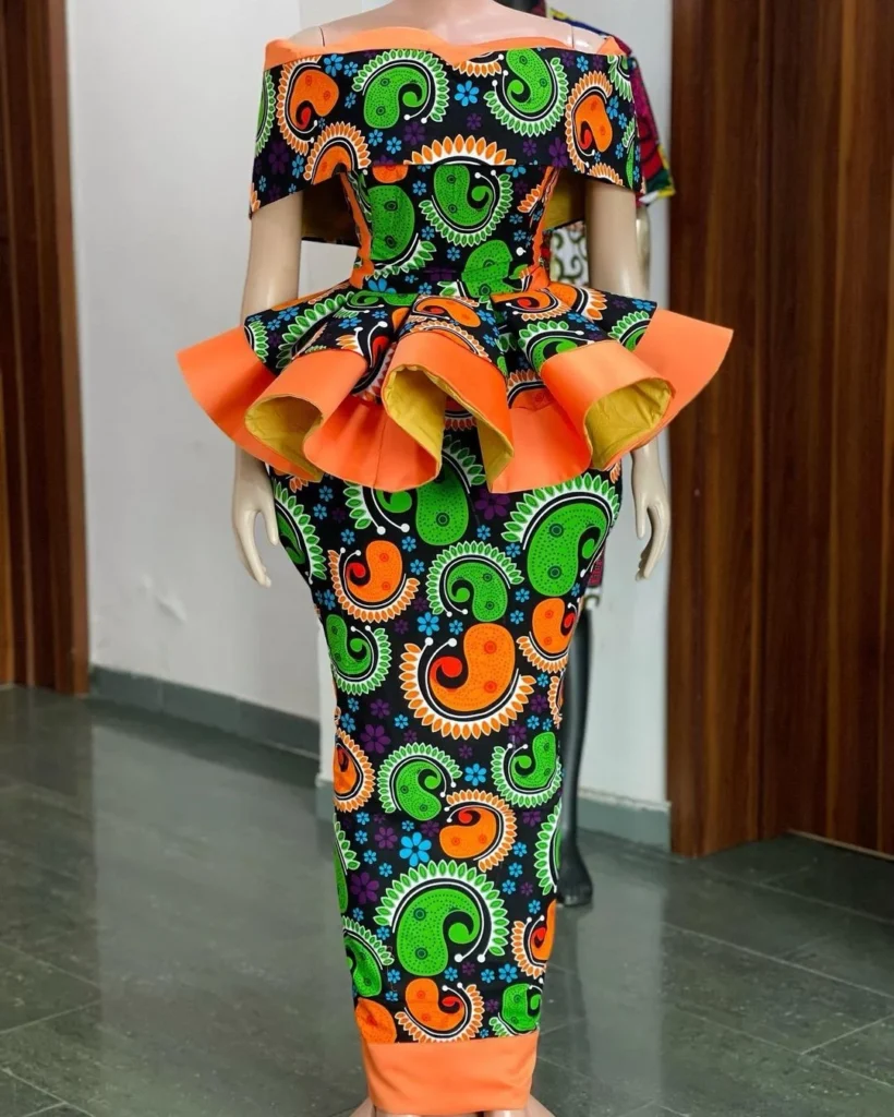 Skirt and Blouse Ankara Styles